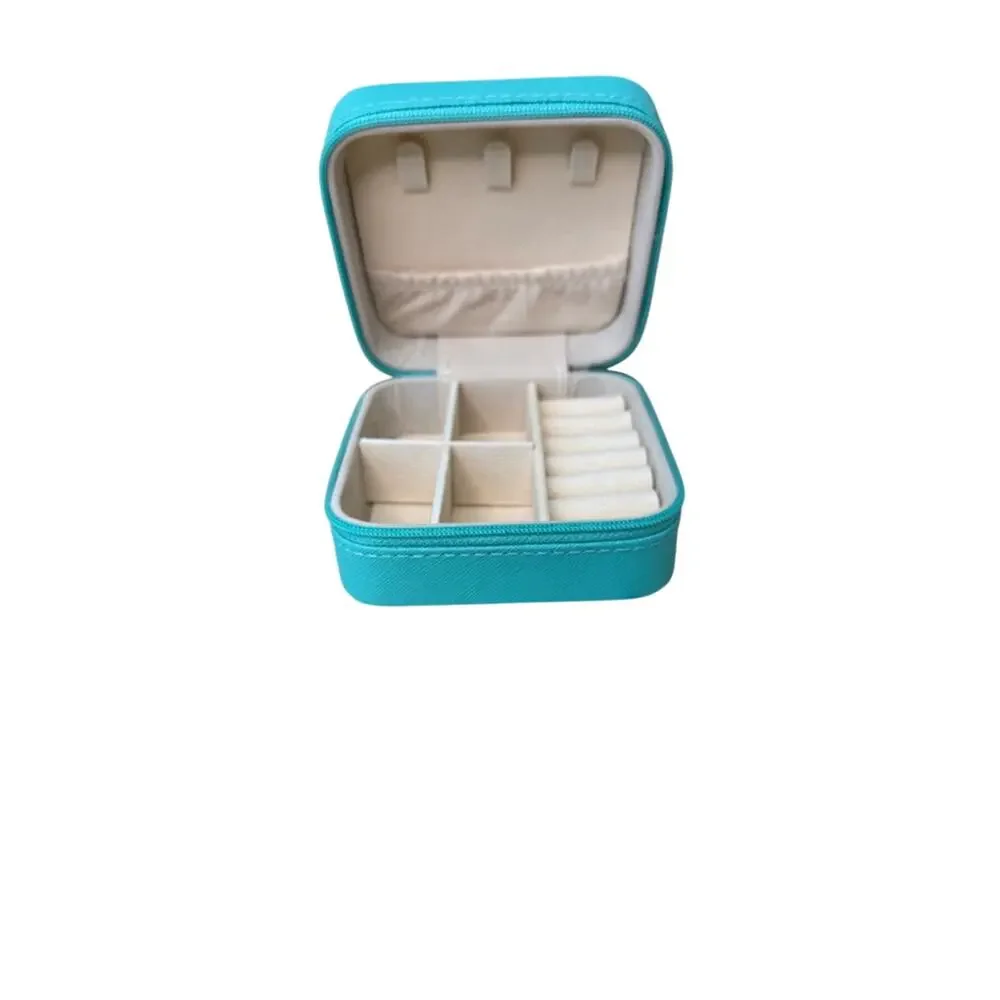 Women's Travel Jewelry Box - Teal